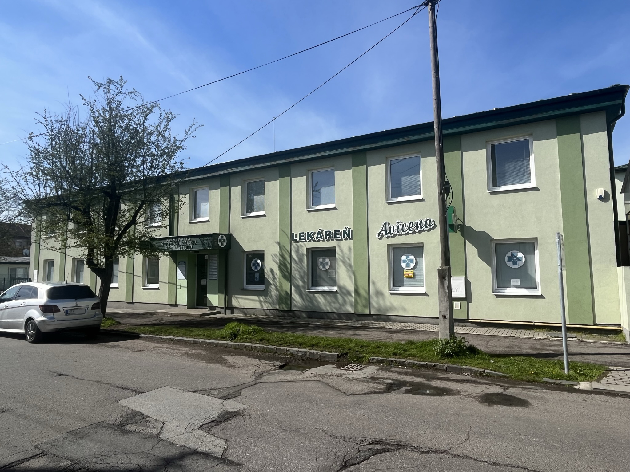 obrázok budovy, kde sídli ambulancia